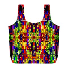 Abstract 19 Full Print Recycle Bag (l) by ArtworkByPatrick