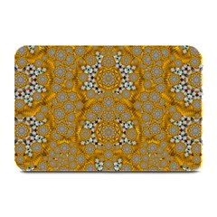 A Star In Golden Juwels Plate Mats by pepitasart