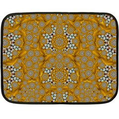 A Star In Golden Juwels Fleece Blanket (mini) by pepitasart