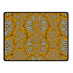 A Star In Golden Juwels Fleece Blanket (small) by pepitasart