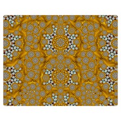 A Star In Golden Juwels Double Sided Flano Blanket (medium)  by pepitasart