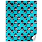 Forest Girl Bight Baby Blue Patttern Canvas 36  x 48  35.26 x46.15  Canvas - 1