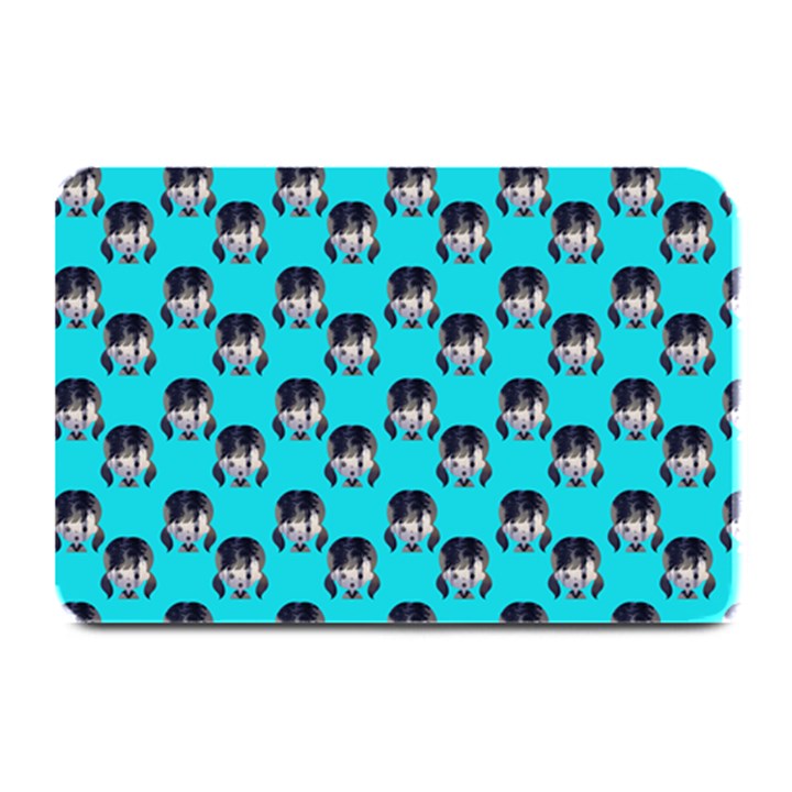 Forest Girl Bight Baby Blue Patttern Plate Mats