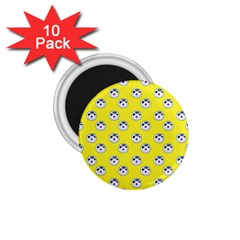 English Breakfast Yellow Pattern 1 75  Magnets (10 Pack)  by snowwhitegirl