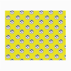 English Breakfast Yellow Pattern Small Glasses Cloth by snowwhitegirl