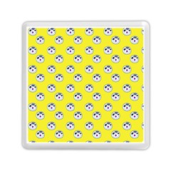 English Breakfast Yellow Pattern Memory Card Reader (square) by snowwhitegirl