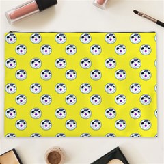 English Breakfast Yellow Pattern Cosmetic Bag (xxl) by snowwhitegirl