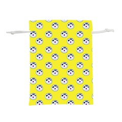 English Breakfast Yellow Pattern Lightweight Drawstring Pouch (m) by snowwhitegirl