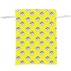 English Breakfast Yellow Pattern  Lightweight Drawstring Pouch (xl)