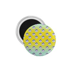 English Breakfast Yellow Pattern Mint Ombre 1 75  Magnets by snowwhitegirl