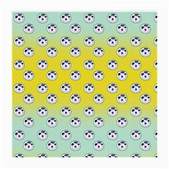 English Breakfast Yellow Pattern Mint Ombre Medium Glasses Cloth by snowwhitegirl