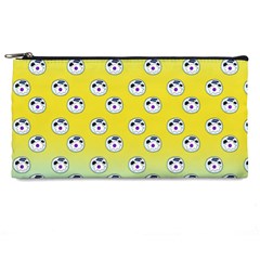 English Breakfast Yellow Pattern Mint Ombre Pencil Cases by snowwhitegirl