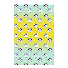 English Breakfast Yellow Pattern Mint Ombre Shower Curtain 48  X 72  (small) 