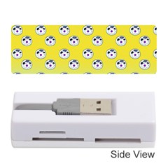 English Breakfast Yellow Pattern Mint Ombre Memory Card Reader (stick) by snowwhitegirl