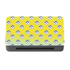 English Breakfast Yellow Pattern Mint Ombre Memory Card Reader With Cf by snowwhitegirl