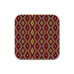 Abstract 18 Rubber Square Coaster (4 Pack)  by ArtworkByPatrick