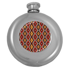 Abstract 18 Round Hip Flask (5 Oz) by ArtworkByPatrick