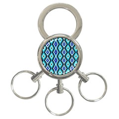 Abstract 18 1 3-ring Key Chain by ArtworkByPatrick