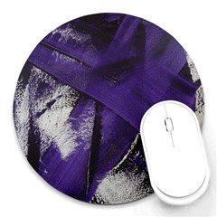 Violet Round Mousepads by WILLBIRDWELL