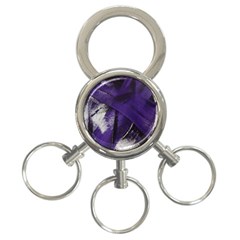 Violet 3-ring Key Chain by WILLBIRDWELL