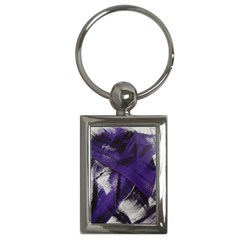 Violet Key Chain (rectangle) by WILLBIRDWELL