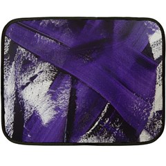 Violet Fleece Blanket (mini) by WILLBIRDWELL