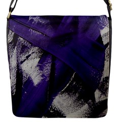 Violet Flap Closure Messenger Bag (s) by WILLBIRDWELL