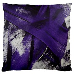 Violet Large Flano Cushion Case (two Sides) by WILLBIRDWELL