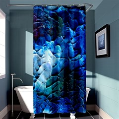 Petals Shower Curtain 36  X 72  (stall)  by WILLBIRDWELL