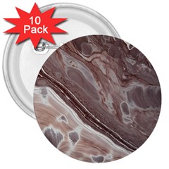 Mud 3  Buttons (10 Pack)  by WILLBIRDWELL