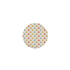 Polka Dots Dot Spots 1  Mini Magnets by Vaneshart