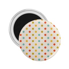 Polka Dots Dot Spots 2 25  Magnets by Vaneshart