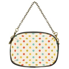 Polka Dots Dot Spots Chain Purse (two Sides) by Vaneshart