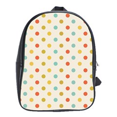 Polka Dots Dot Spots School Bag (large) by Vaneshart