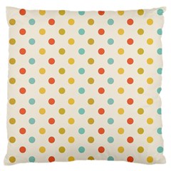 Polka Dots Dot Spots Standard Flano Cushion Case (two Sides) by Vaneshart