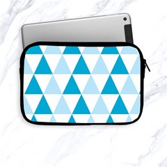 Abstract Modern Background Blue Apple Ipad Mini Zipper Cases by Vaneshart