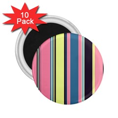 Stripes Colorful Wallpaper Seamless 2 25  Magnets (10 Pack)  by Vaneshart