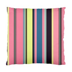 Stripes Colorful Wallpaper Seamless Standard Cushion Case (one Side) by Vaneshart