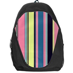 Stripes Colorful Wallpaper Seamless Backpack Bag by Vaneshart