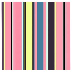 Stripes Colorful Wallpaper Seamless Wooden Puzzle Square