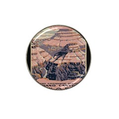 Vintage Travel Poster Grand Canyon Hat Clip Ball Marker (4 Pack) by Vaneshart