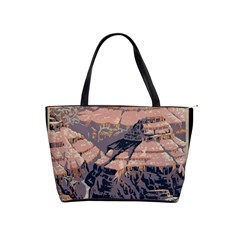 Vintage Travel Poster Grand Canyon Classic Shoulder Handbag by Vaneshart