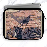 Vintage Travel Poster Grand Canyon Apple iPad 2/3/4 Zipper Cases Front