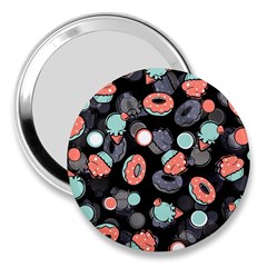 Seamless Sweets Background 3  Handbag Mirrors by Vaneshart