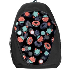 Seamless Sweets Background Backpack Bag by Vaneshart