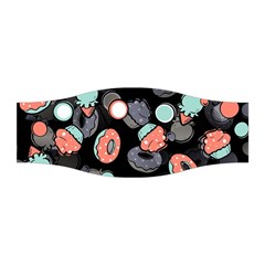 Seamless Sweets Background Stretchable Headband by Vaneshart