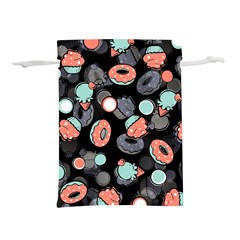 Seamless Sweets Background Lightweight Drawstring Pouch (m)