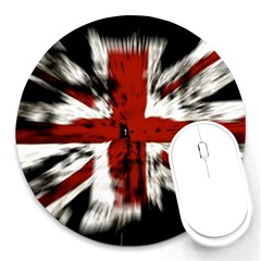 British Flag Round Mousepads by Vaneshart