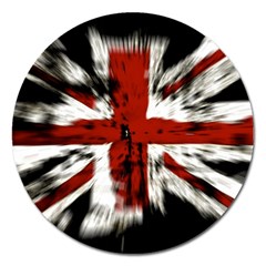 British Flag Magnet 5  (round)