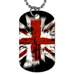 British Flag Dog Tag (one Side) by Vaneshart